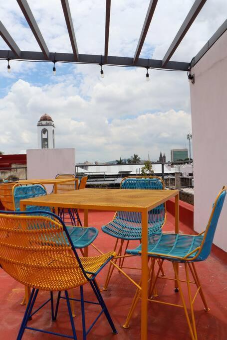 Estudio #5 Casa Fatima, 8 Min Del Centro 1 Persona Guadalajara Bagian luar foto